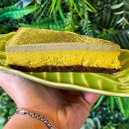 Lemon Matcha Cake