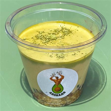 Lime Bluberry Matcha Cup