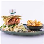 Avocado Veggie Burger